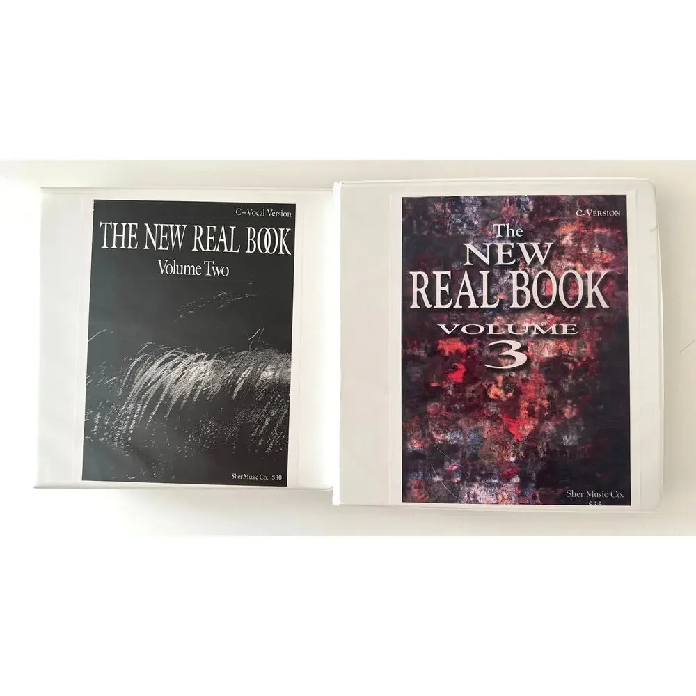 The New Real Book Volumes II and III in 3 Ring Binders Excellent Condition